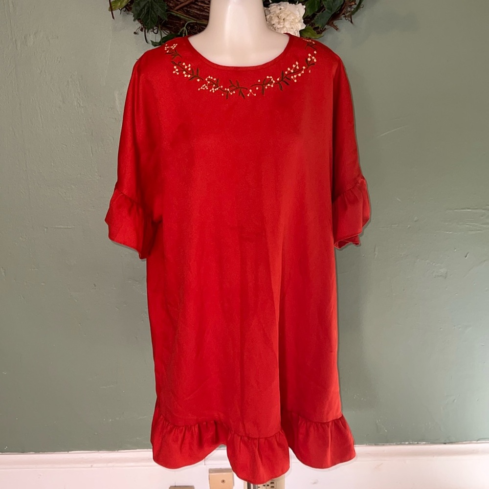 Orange Dress SEE DESCRIPTION